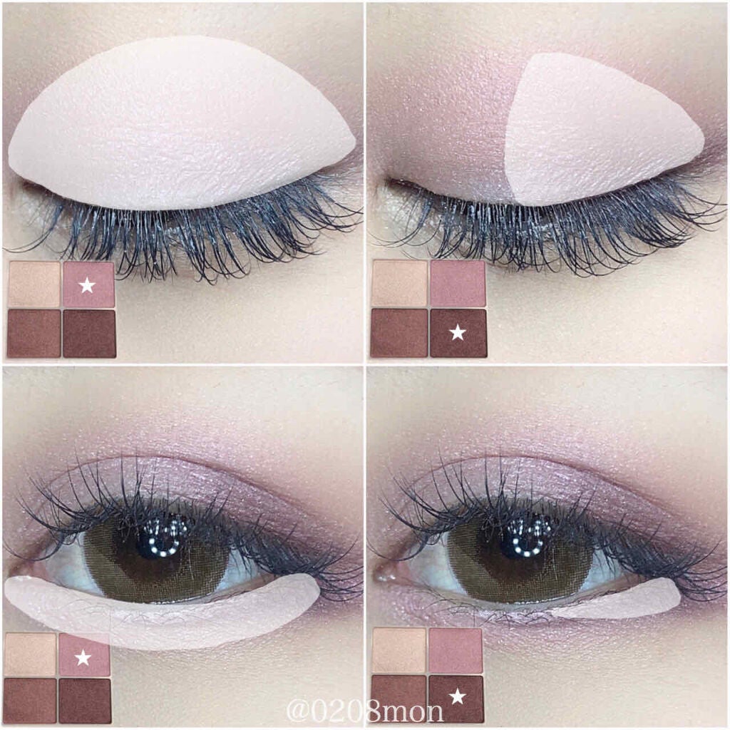 シルキースフレアイズ/キャンメイク/アイシャドウパレットを使ったクチコミ(2枚目)