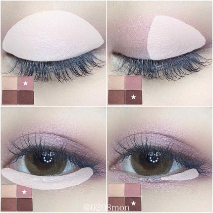 シルキースフレアイズ/キャンメイク/アイシャドウパレットを使ったクチコミ(2枚目)