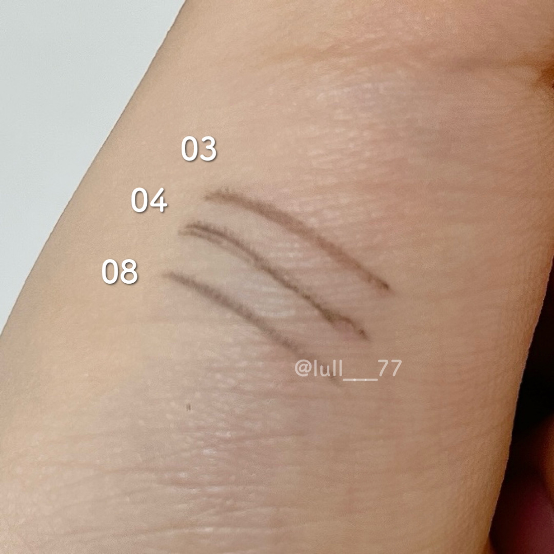 超細芯アイブロウ/CEZANNE/アイブロウペンシルを使ったクチコミ（2枚目）