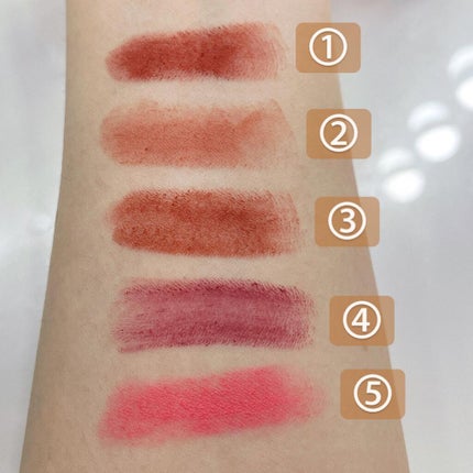 3CE MOOD RECIPE LIP COLOR/3CE/口紅を使ったクチコミ(4枚目)