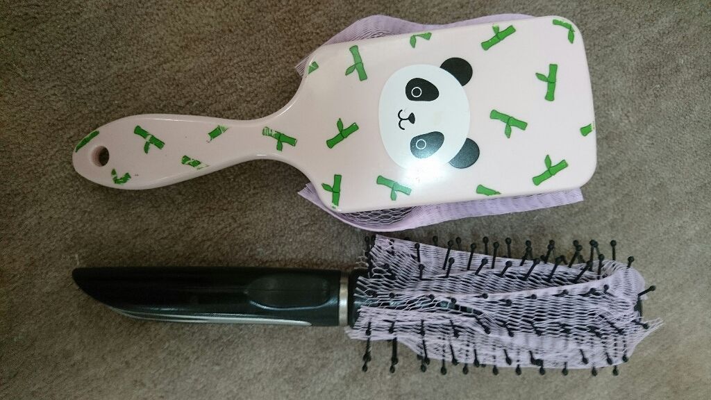 ブラシケアネット/DAISO/ヘアケアグッズを使ったクチコミ(4枚目)