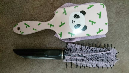 ブラシケアネット/DAISO/ヘアケアグッズを使ったクチコミ(4枚目)