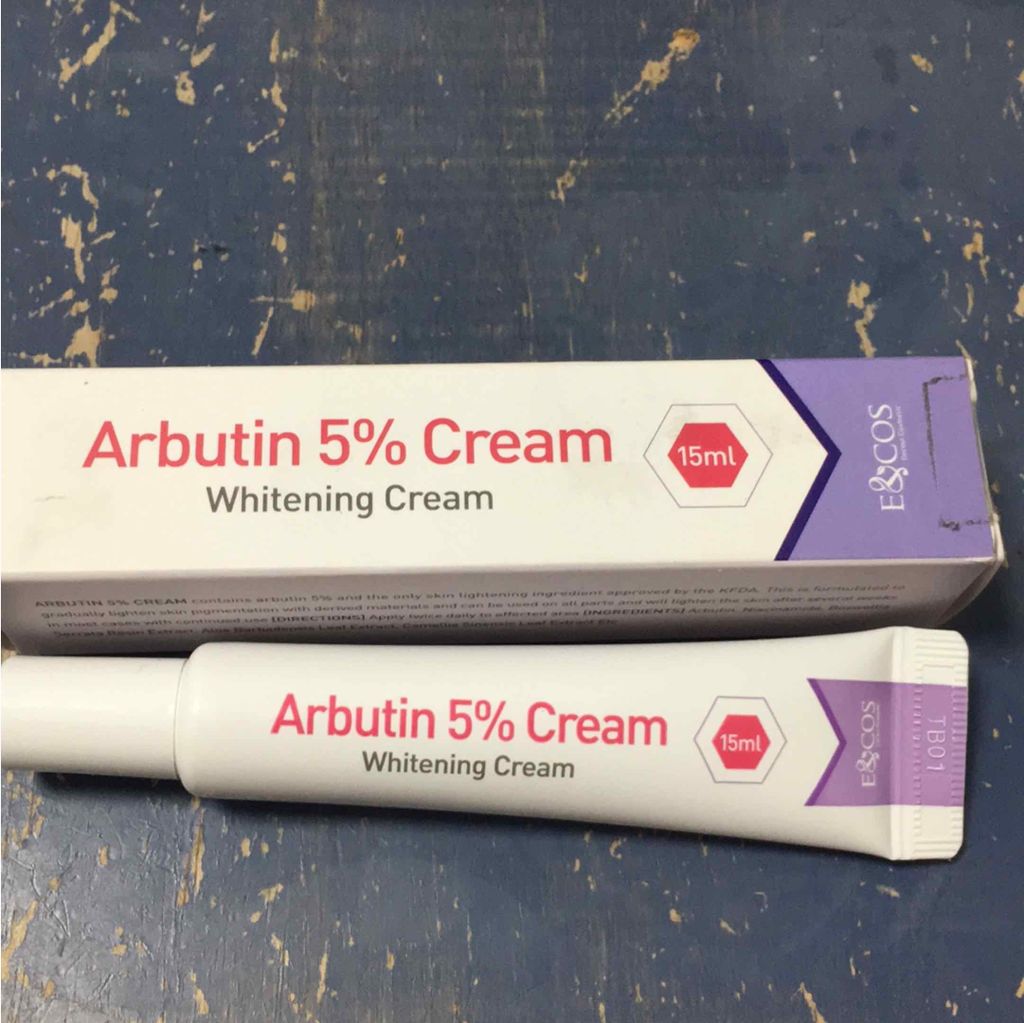 アルブチン5%クリーム/エルツティン/フェイスクリームを使ったクチコミ(2枚目)