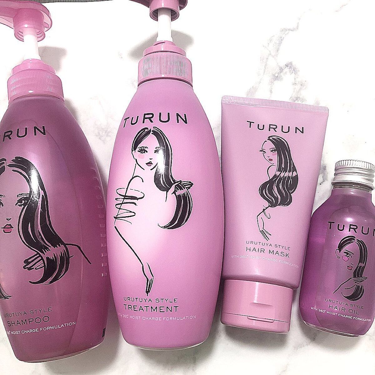 TuRUN ウルツヤスタイル ヘアオイル/STYLEE/ヘアオイルを使ったクチコミ（1枚目）