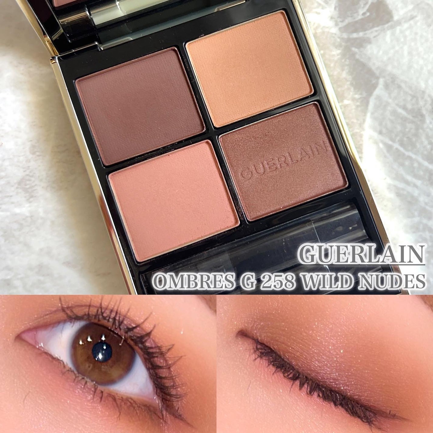 オンブル ジェ/GUERLAIN/アイシャドウパレットを使ったクチコミ(1枚目)