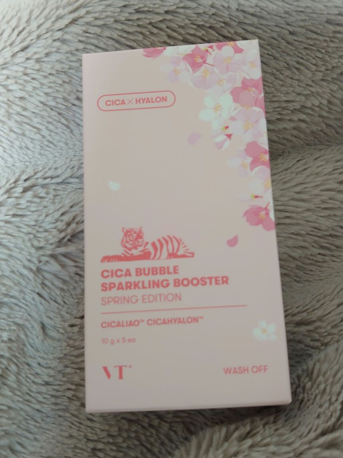 CICA バブルスパークリングブースター/VT/洗い流すパック・マスクを使ったクチコミ（1枚目）