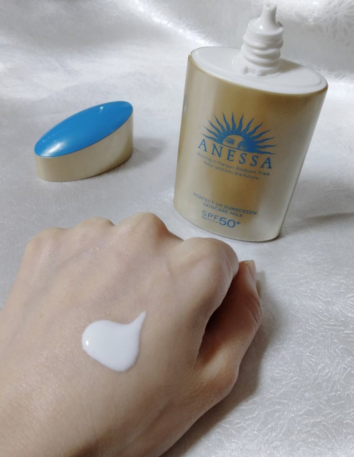 パーフェクトUV スキンケアミルク N/アネッサ/日焼け止め・UVケアを使ったクチコミ(4枚目)