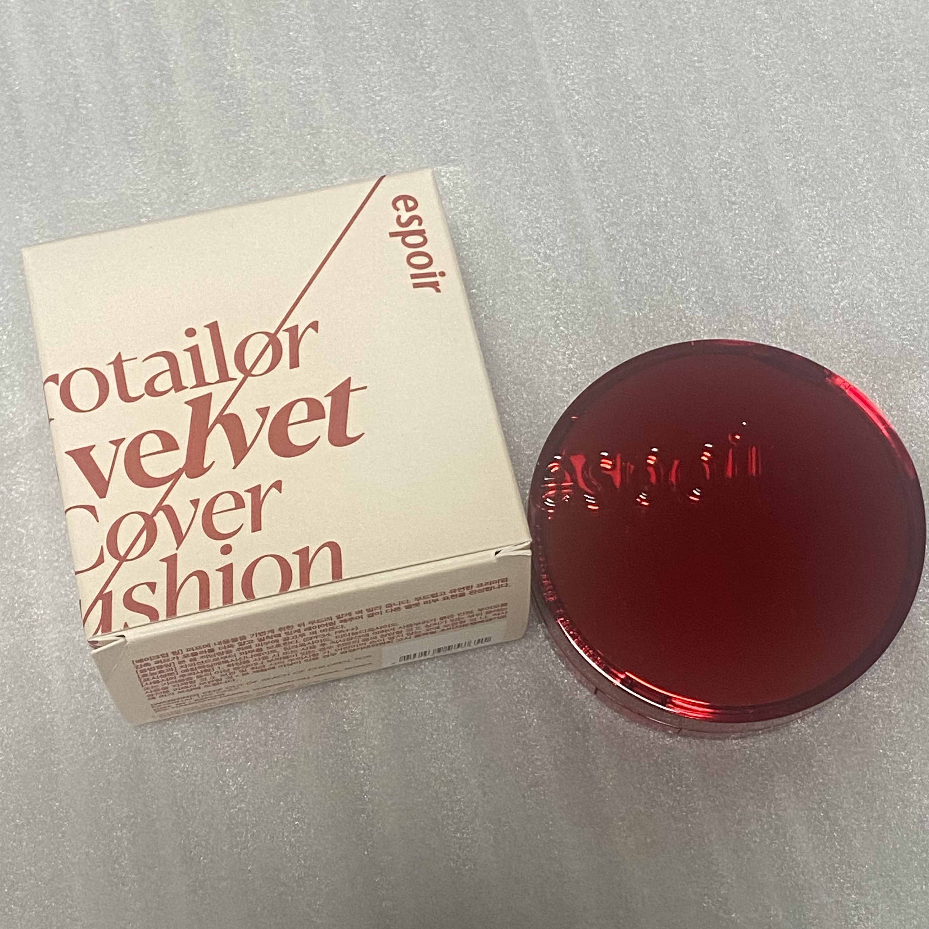 プロテーラービーベルベットカバークッション/espoir/クッションファンデーションを使ったクチコミ（1枚目）