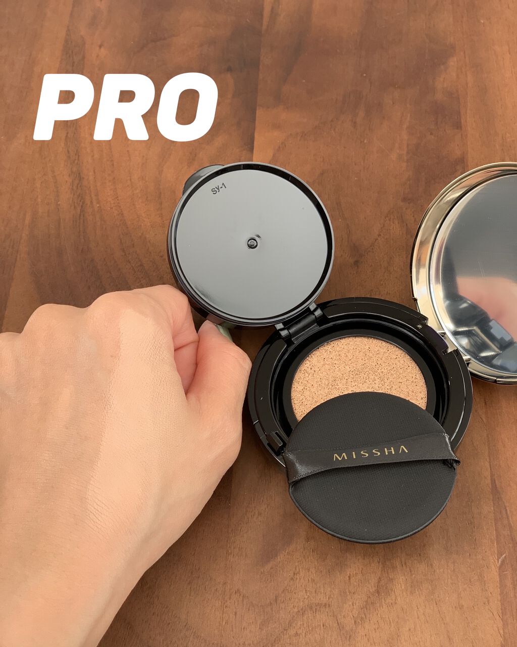 M クッション ファンデーション(プロカバー)/MISSHA/クッションファンデーションを使ったクチコミ（3枚目）