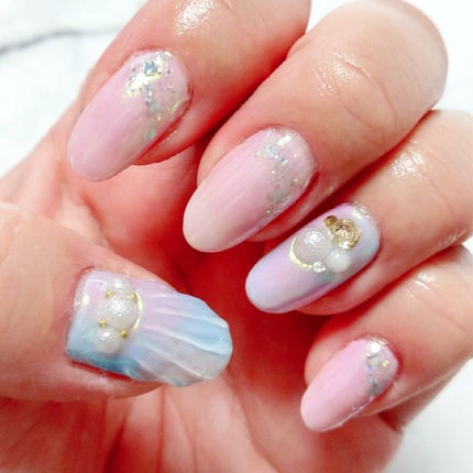 ジェルネイル(ライト対応)/セリア/ジェルネイルを使ったクチコミ(1枚目)