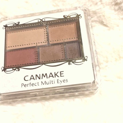 パーフェクトマルチアイズ/キャンメイク/アイシャドウパレットを使ったクチコミ(1枚目)