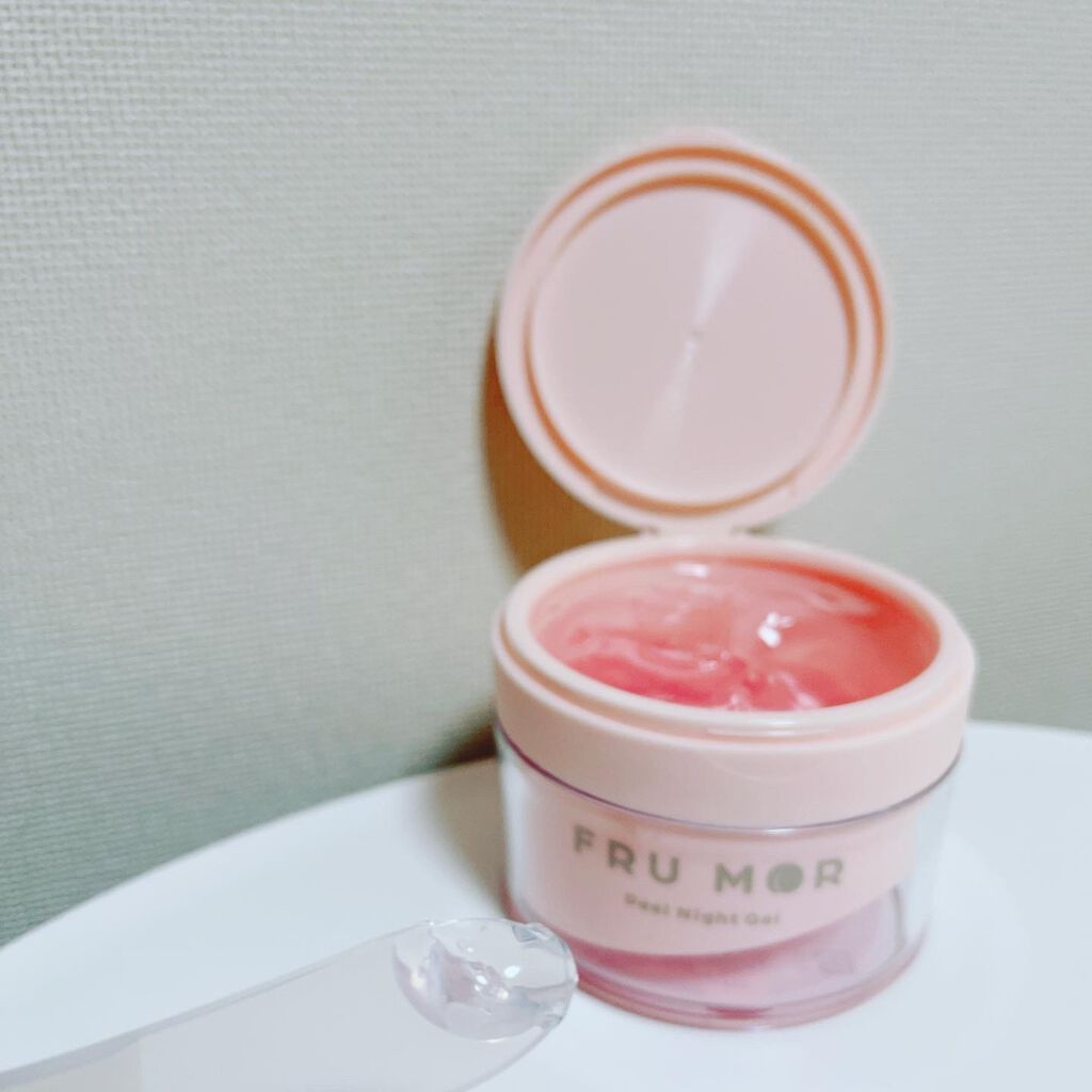 フルモア ピールナイトジェル/FRU MOR/フェイスクリームを使ったクチコミ(3枚目)
