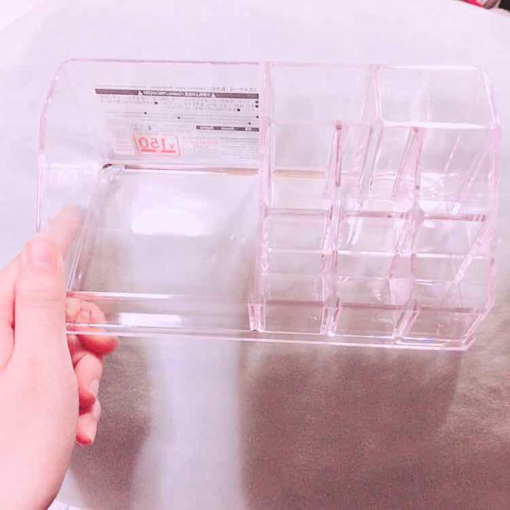 化粧収納ケース/DAISO/その他化粧小物を使ったクチコミ(2枚目)