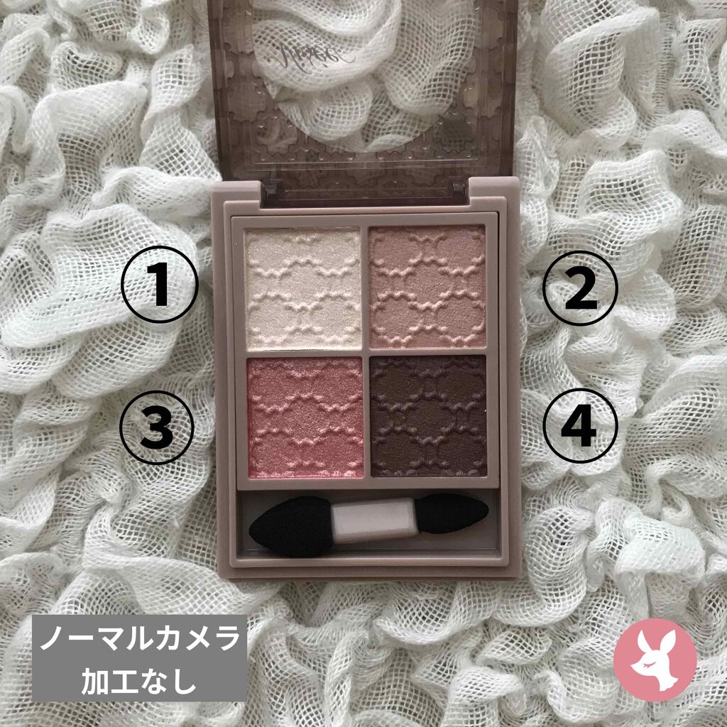 グロッシーリッチ アイズ N/Visée/アイシャドウパレットを使ったクチコミ(2枚目)