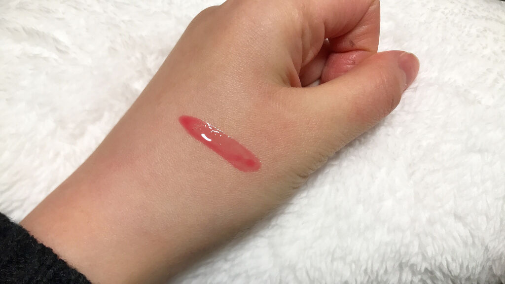 リキッドルージュ ティント(1/5新発売) 01　カクテルチェリー（みずみずしく鮮やかなチェリーレッド）/PAUL & JOE BEAUTE/リップティントを使ったクチコミ（2枚目）