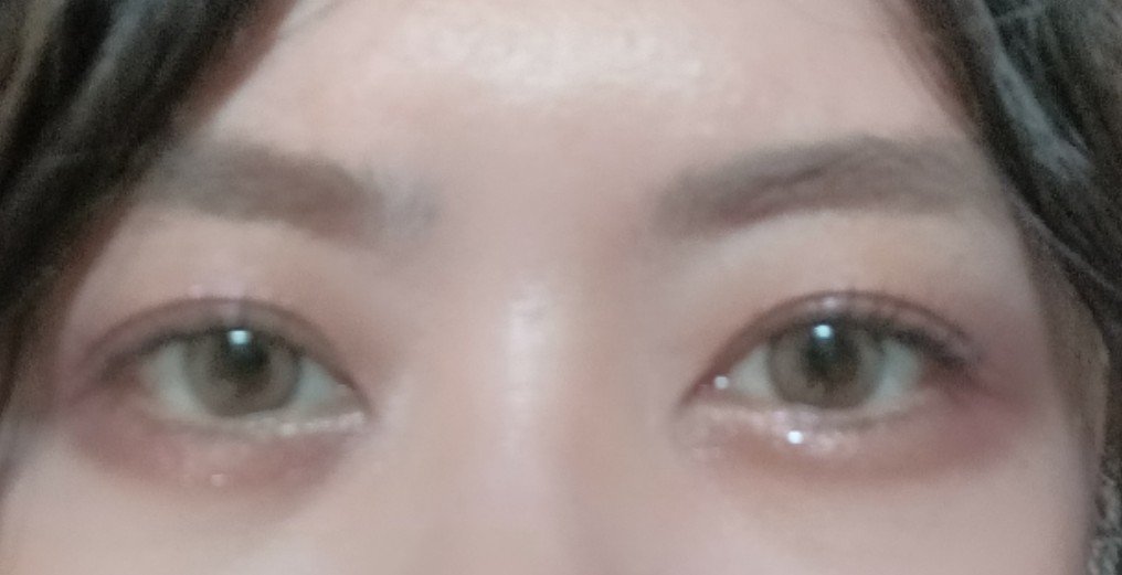 エバーカラーワンデーナチュラル モイストレーベルUV/エバーカラー/ワンデー（１DAY）カラコンを使ったクチコミ（3枚目）