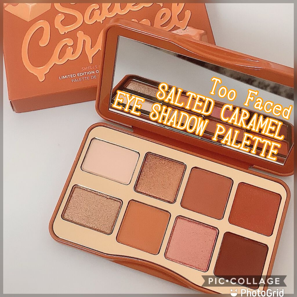 ソルテッド キャラメル ミニ アイシャドウ パレット/Too Faced/アイシャドウパレットを使ったクチコミ（1枚目）