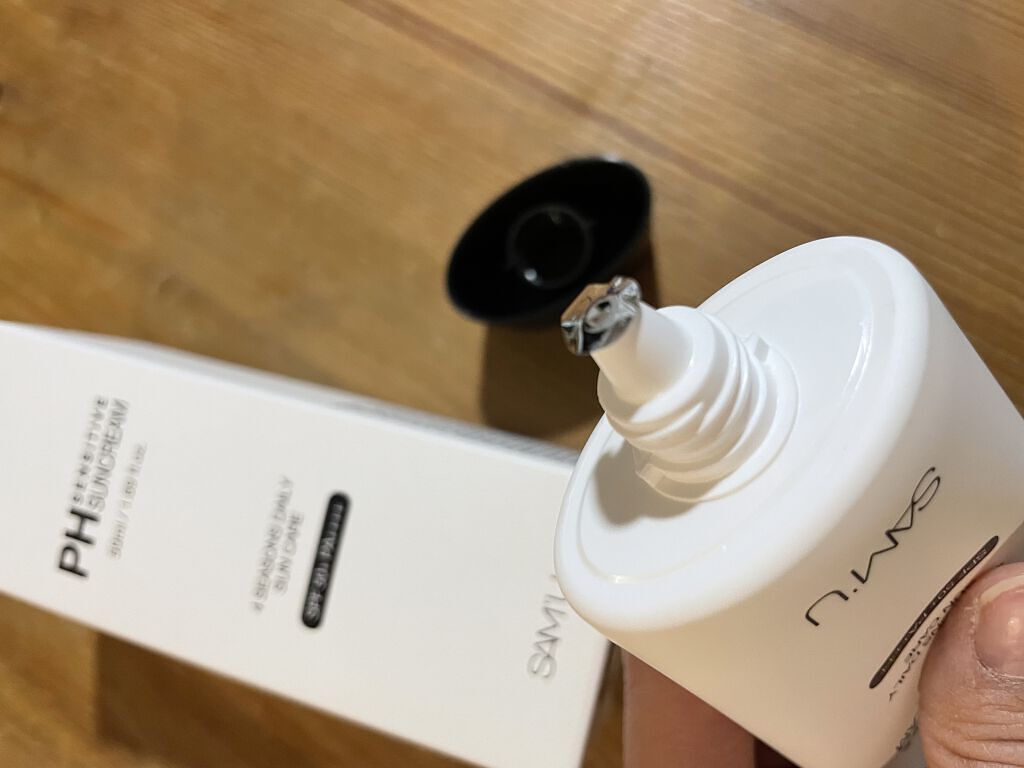 サミュ PHセンシティブサンクリーム/SAM'U/日焼け止めクリームを使ったクチコミ（2枚目）