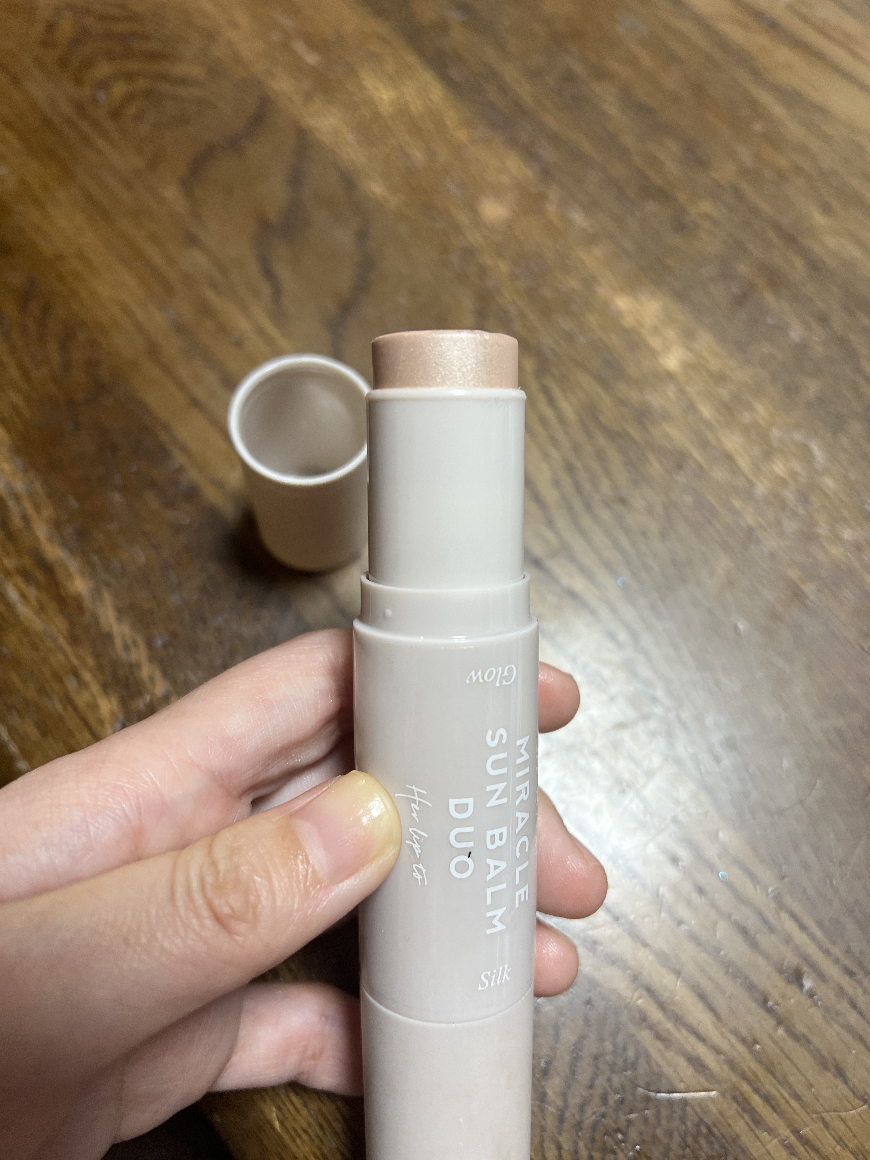 ミラクル サンバーム デュオ/Her lip to BEAUTY/日焼け止めスティックを使ったクチコミ（2枚目）