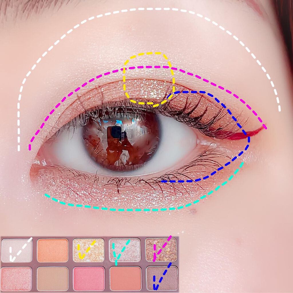 アズキ フィユテ アイ パレット/shu uemura/アイシャドウパレットを使ったクチコミ（2枚目）