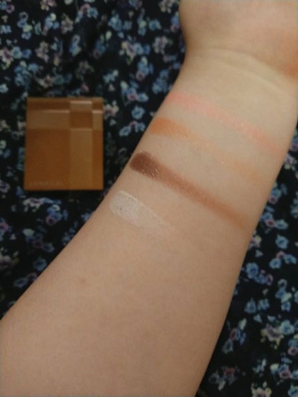 シアーコントラストアイズ/LUNASOL/アイシャドウパレットを使ったクチコミ(4枚目)