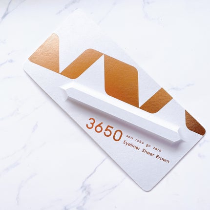 リキッドアイライナー シアーブラウン(Sheer Brown)/3650/リキッドアイライナーを使ったクチコミ(2枚目)