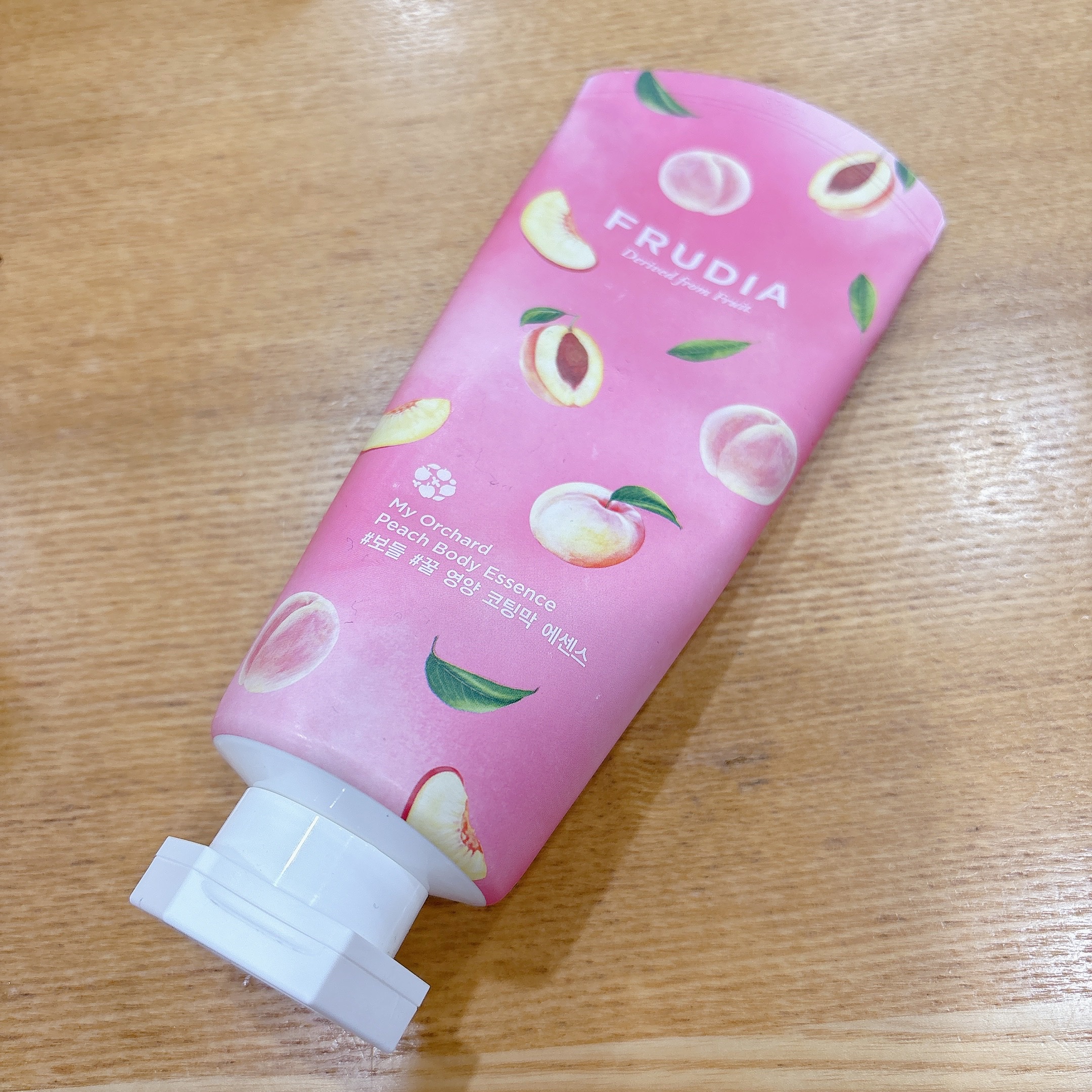 マイオーチャード ボディエッセンス ピーチ/FRUDIA/ボディクリームを使ったクチコミ（2枚目）