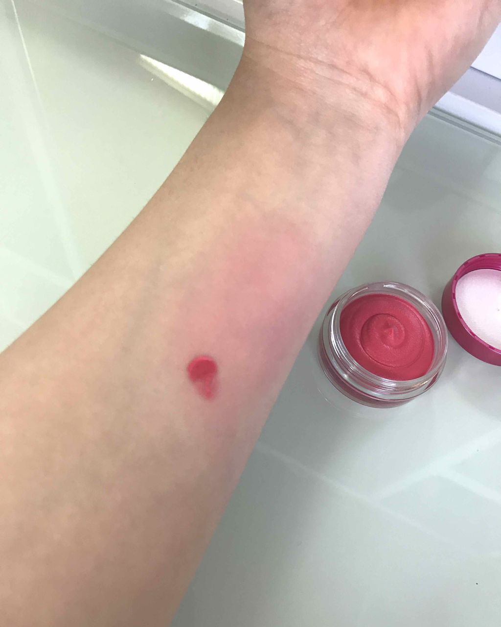 スフレ感チーク＆リップ/SUGAO®/ジェル・クリームチークを使ったクチコミ（2枚目）