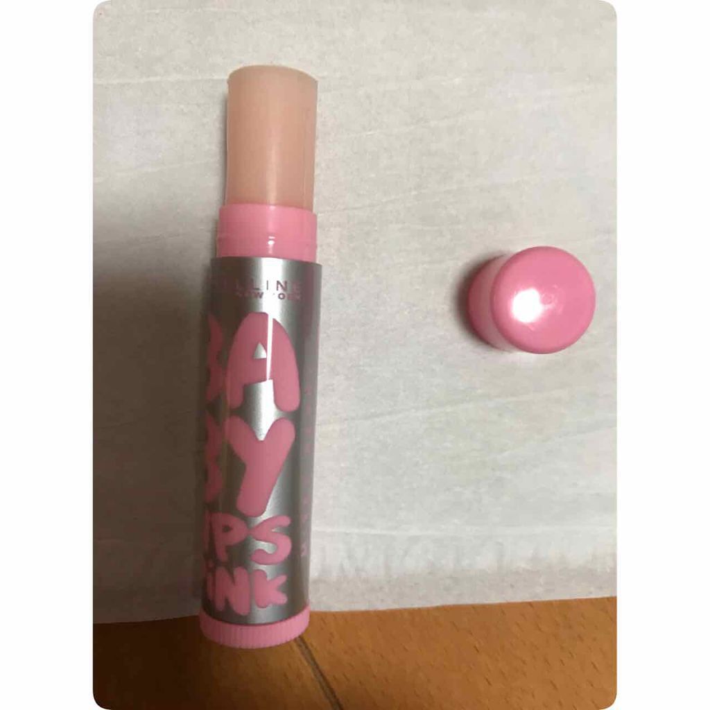 リップクリーム ピンクグロウ/MAYBELLINE NEW YORK/リップケアを使ったクチコミ（3枚目）