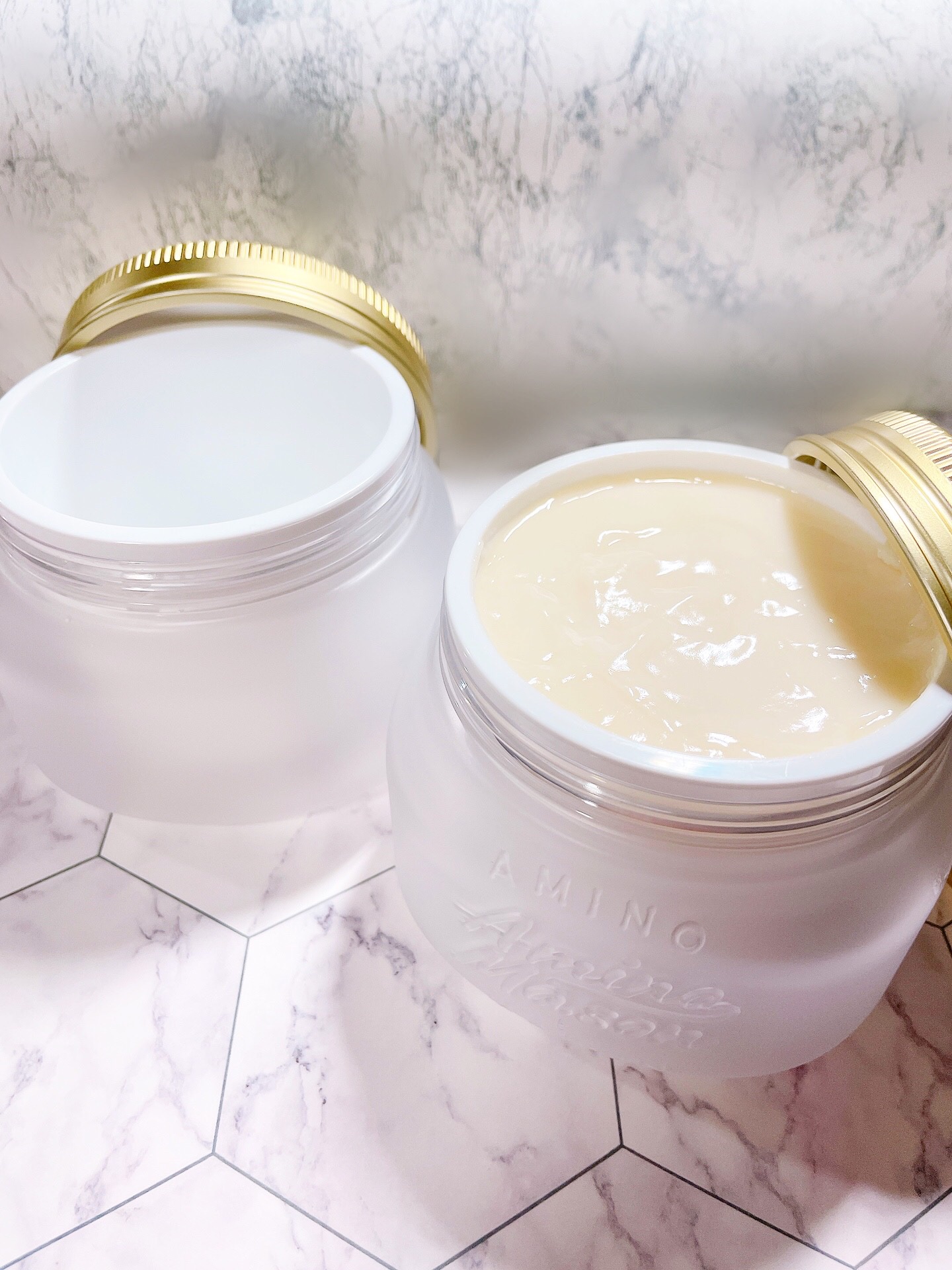 プレミアムモイスト クリームマスク 210g/アミノメイソン/ヘアマスク・ヘアパックを使ったクチコミ（3枚目）