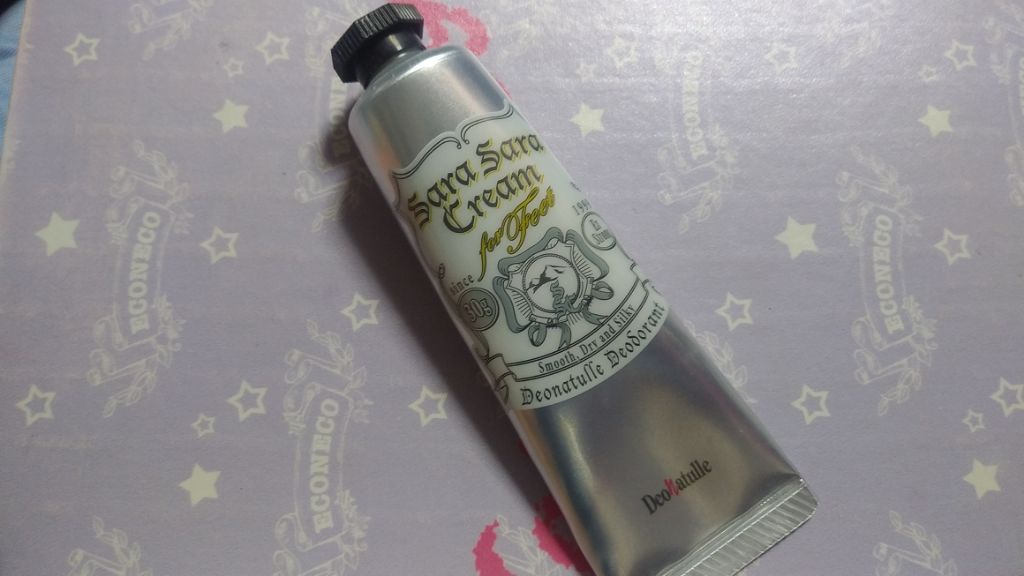 足指さらさらクリーム/デオナチュレ/デオドラント・制汗剤を使ったクチコミ(1枚目)