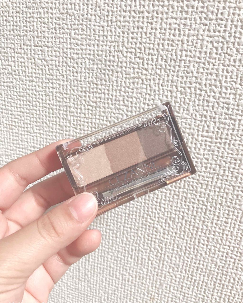 ノーズ＆アイブロウパウダー/CEZANNE/パウダーアイブロウを使ったクチコミ（1枚目）