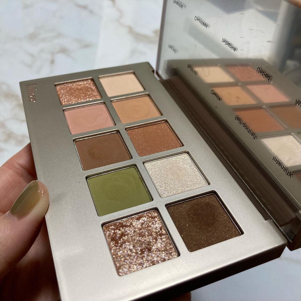 ニューデップスアイシャドウパレット/hince/アイシャドウパレットを使ったクチコミ（3枚目）