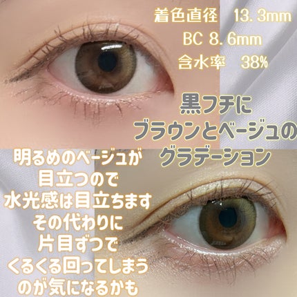 melotte 1day/melotte/ワンデー(1DAY)カラコンを使ったクチコミ(3枚目)