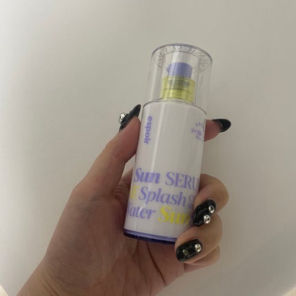 エスポア ウォータースプラッシュサンセラム/espoir/日焼け止めクリームを使ったクチコミ(1枚目)