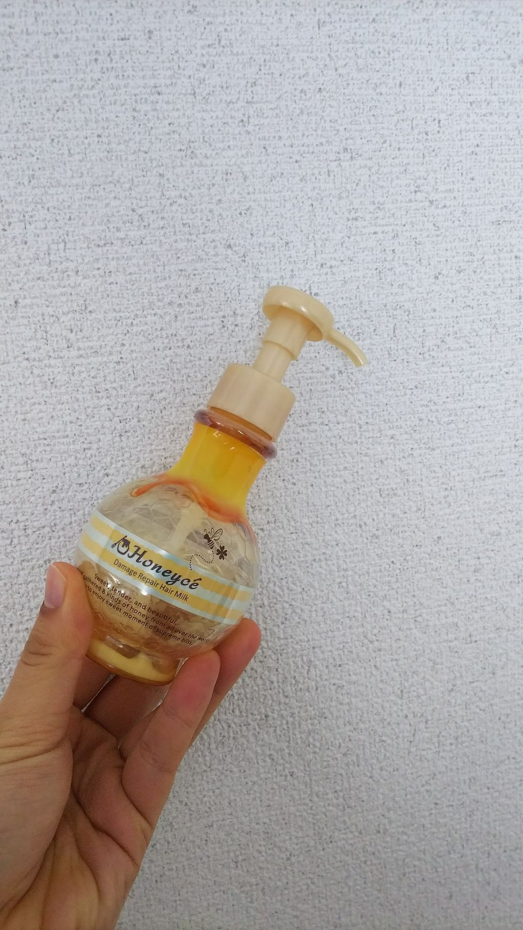ダメージリペア ヘアミルク/ハニーチェ/ヘアミルクを使ったクチコミ（1枚目）