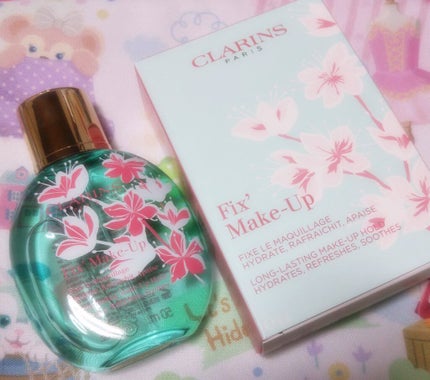 フィックス メイクアップ/CLARINS/ミスト状化粧水を使ったクチコミ(1枚目)