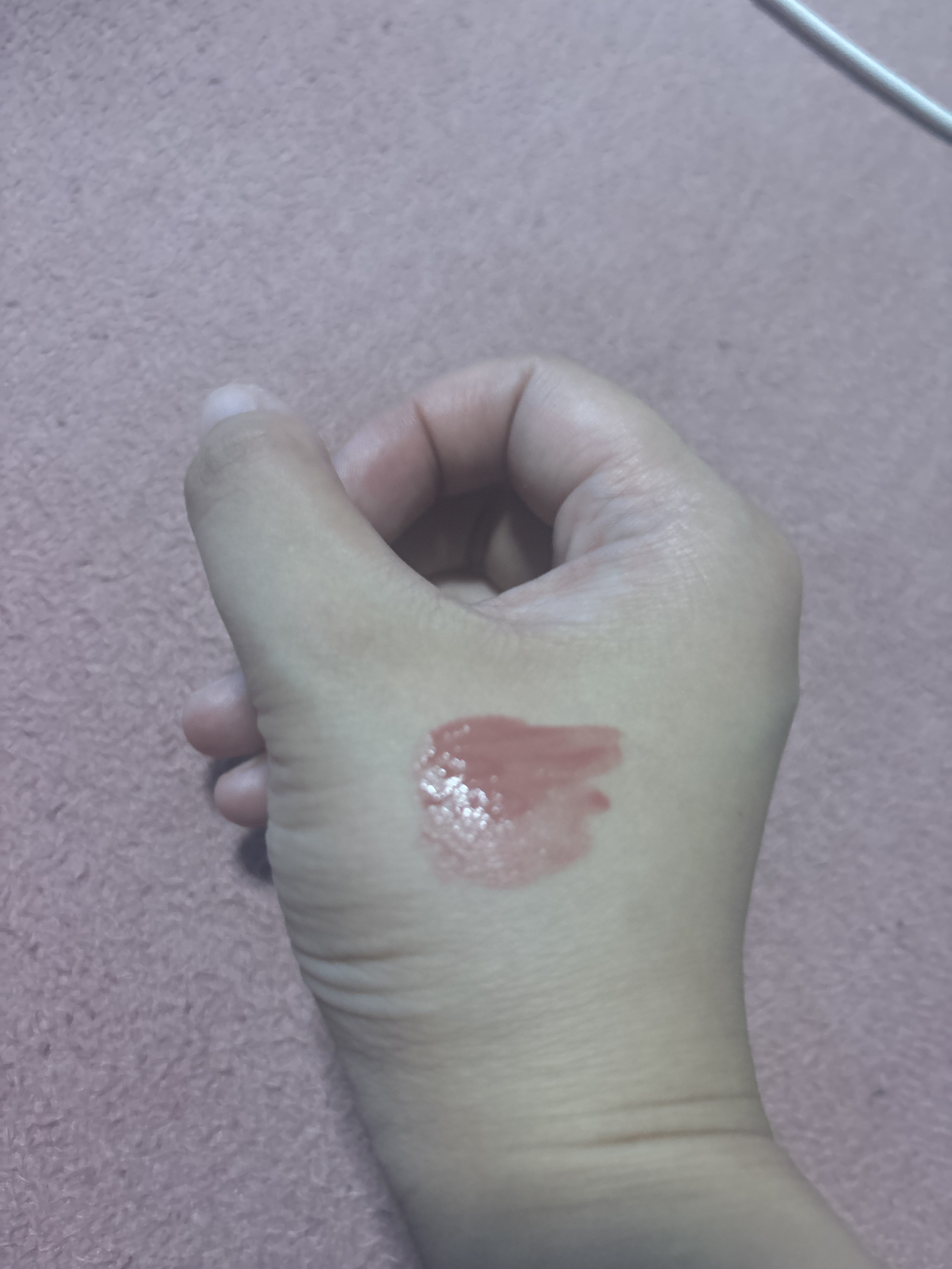 ピンクベアブラーウォーターティント/ピンクベア/リップティントを使ったクチコミ（2枚目）