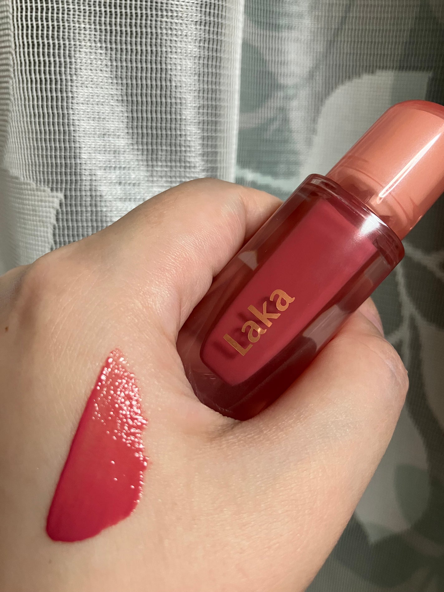 ジェリーイングヌードグロス/Laka/リップグロスを使ったクチコミ(1枚目)