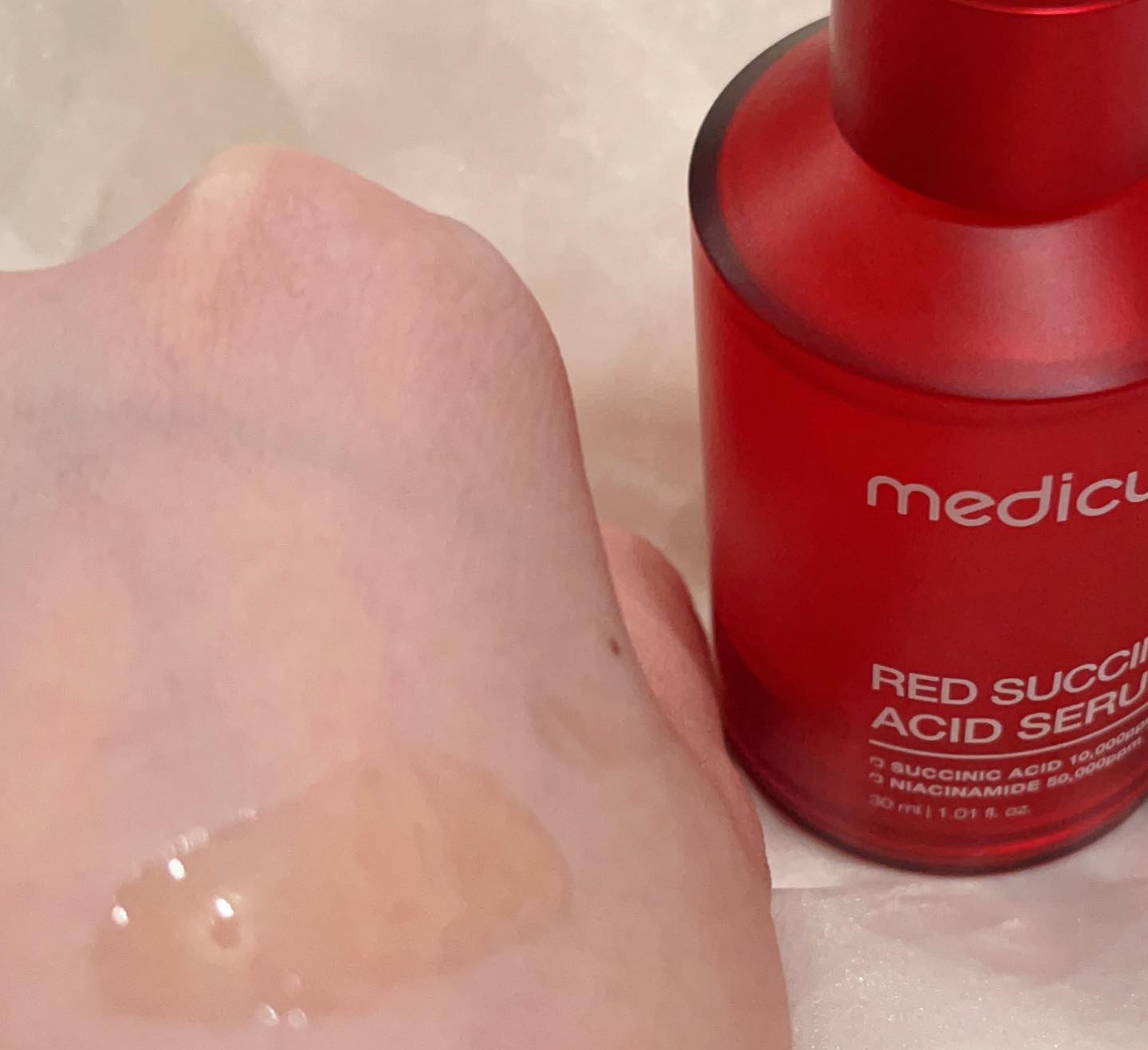 レッドアクネピーリングセラム/MEDICUBE/美容液を使ったクチコミ（2枚目）