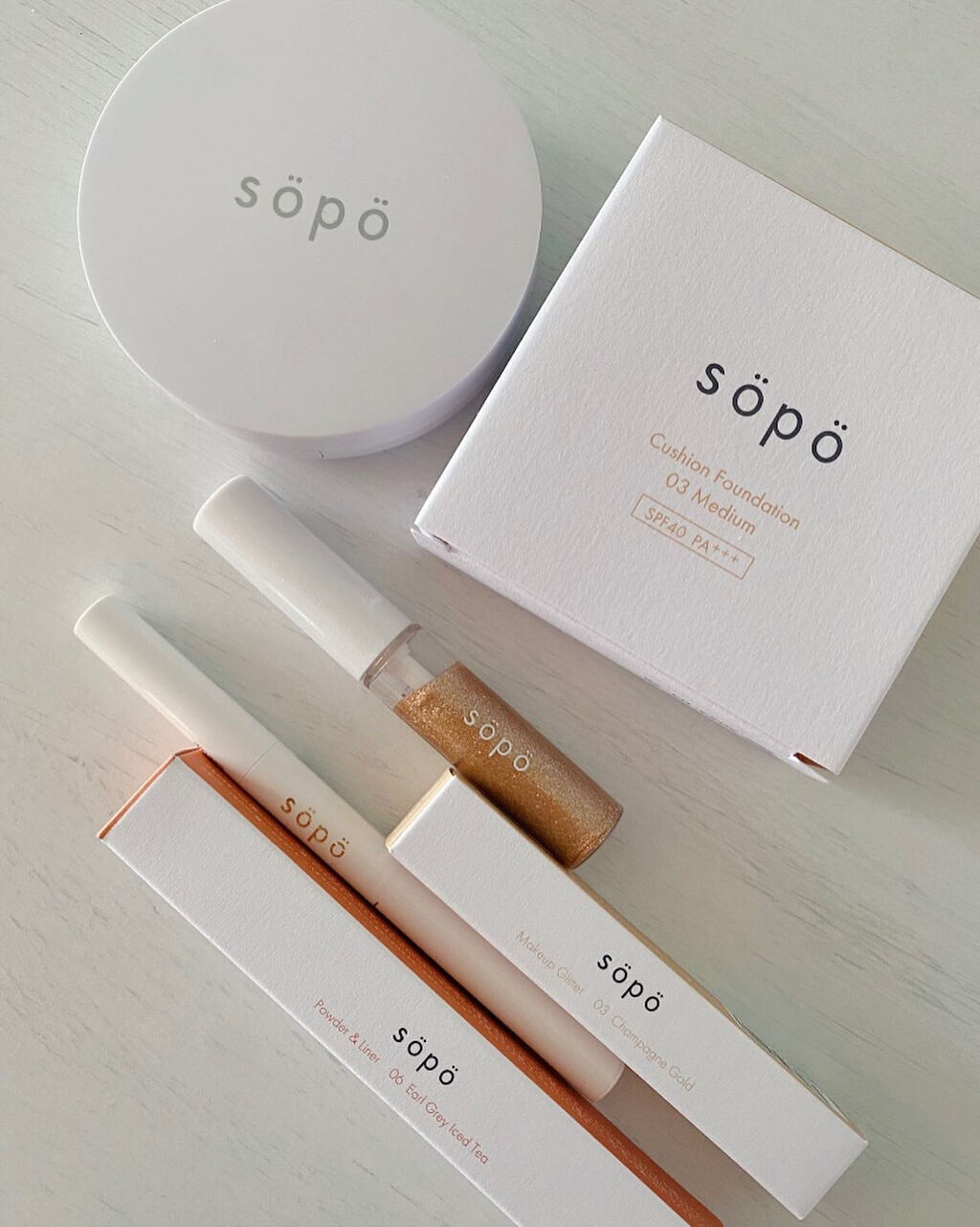 パウダー&ライナー/sopo/スティックアイシャドウを使ったクチコミ（3枚目）