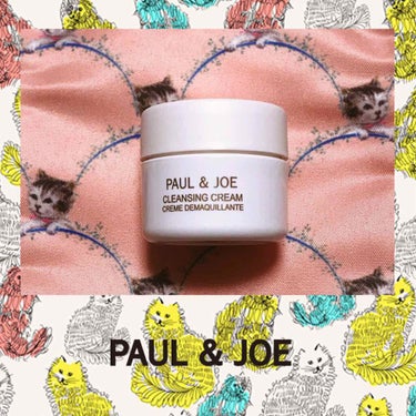 PAUL & JOE BEAUTE クレンジング クリームのクチコミ「ポール&ジョーのキャンペーンのノベルティが届きました🐱


小さめ巾着とクレンジングクリームで.....」（1枚目）