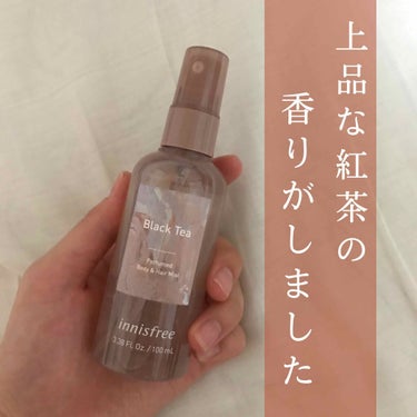 パフュームド ボディ＆ヘアミスト ピーチ　フルーツ/innisfree/香水(その他)を使ったクチコミ（1枚目）