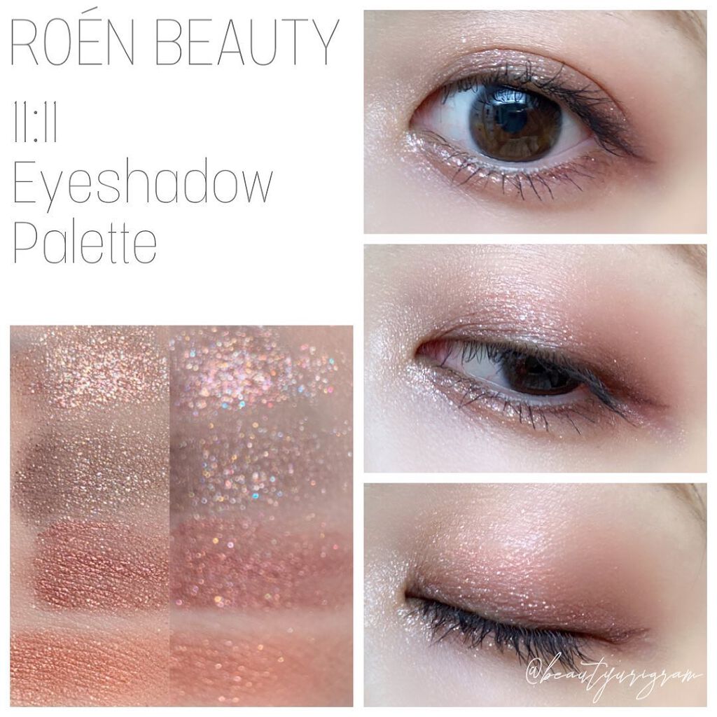 ROEN BEAUTY Eye Shadow Palette/ROEN BEAUTY /アイシャドウパレットを使ったクチコミ(3枚目)