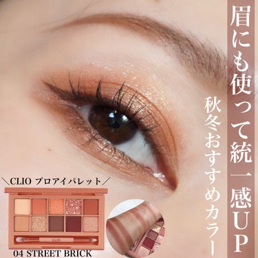 プロ アイ パレット 04 STREET BRICK/CLIO/アイシャドウパレットを使ったクチコミ（1枚目）