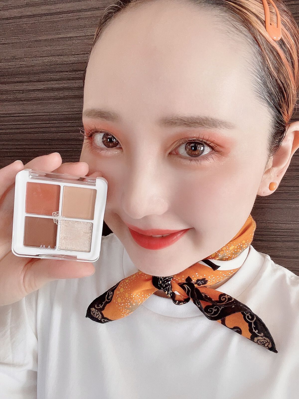 プチポケットアイシャドウパレット 04 Florence Duomo(フローレンスドゥオーモ)/SO GLAM/アイシャドウパレットを使ったクチコミ（1枚目）