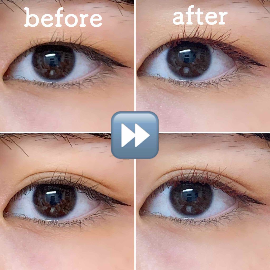 ロング＆カールマスカラ/WHOMEE/マスカラを使ったクチコミ（2枚目）