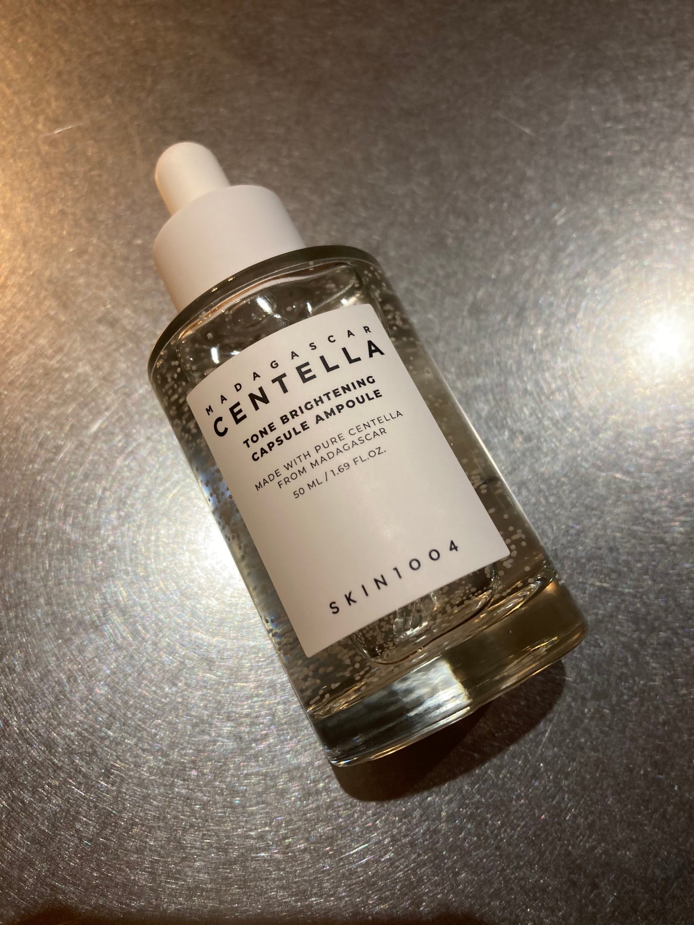 トーンブライトニング カプセルアンプル/SKIN1004/美容液を使ったクチコミ(2枚目)