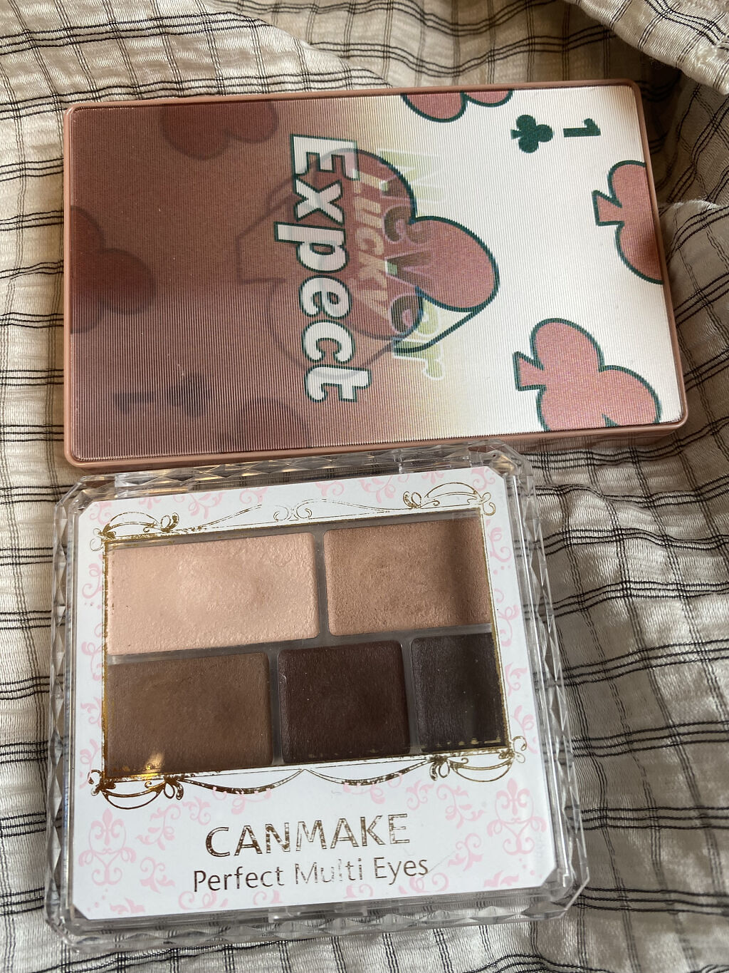 アイムヒドゥンカードパレット 001 ラッキーカード/i’m meme/アイシャドウパレットを使ったクチコミ（3枚目）