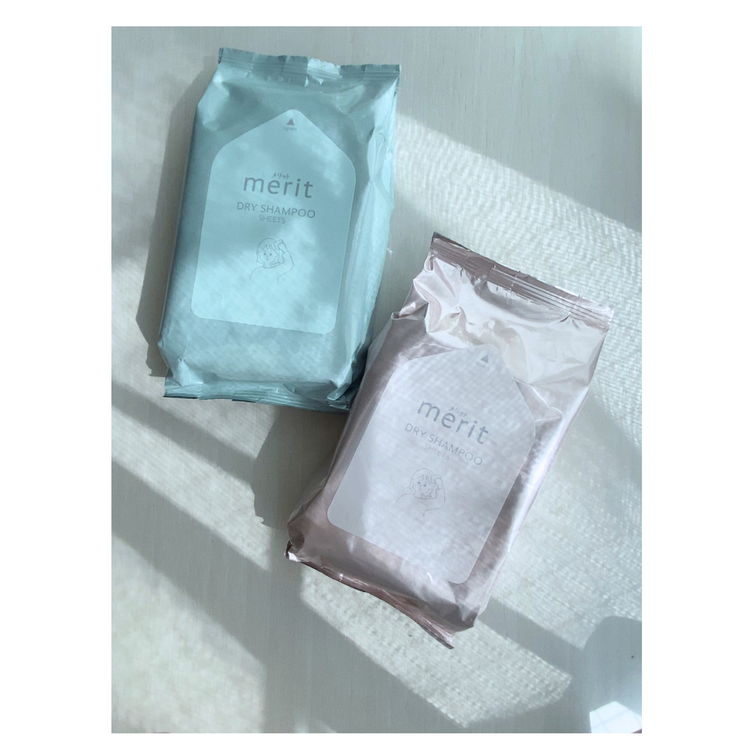 メリット ドライシャンプーシート すっきり爽快タイプ/メリット/ドライシャンプーを使ったクチコミ（3枚目）
